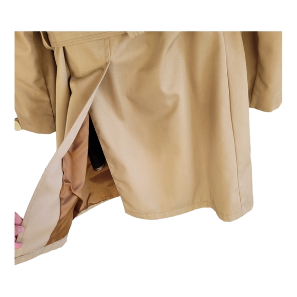 Mr. Chips vintage men's classic trench coat with Removable fur lining - Picture 6 of 14